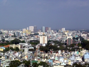 1SG I Saigon stadsbeeld vanop hoogte