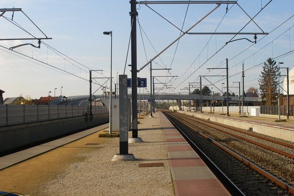 Station NMBS Kortenberg richting Brussel