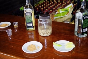 9d Tequila_stokerij_Mezcal en de maguey worm.