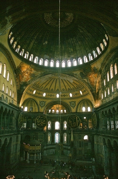 1 Istanbul  Hagia Sofia binnen 2