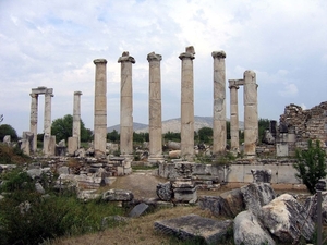 5c Aphrodisias ruines tempel van Afrodite