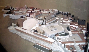 7 Pergamon   model van antieke Pergamon