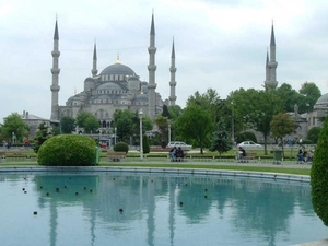 1 Istanbul  blauwe moskee Sultan Ahmet II_