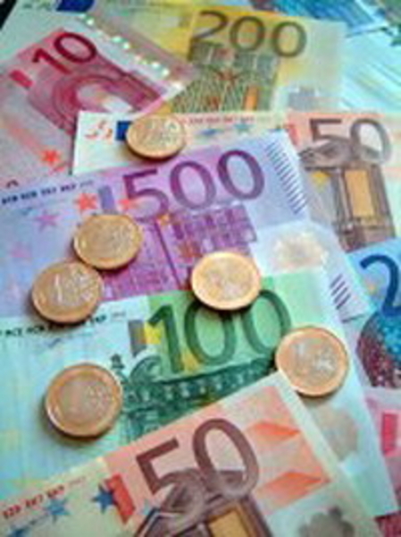 Afbeelding: geld in Euro