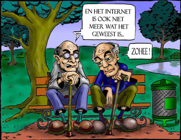 Afbeelding cartoon nostalgie internet