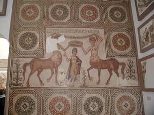 4a Tunis_Bardomuseum_mozaiek_Venus en de Centauren