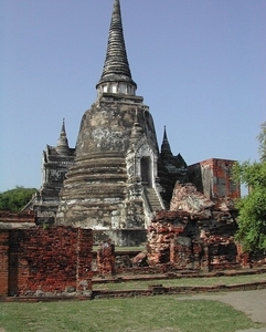 2b_Ayutthaya_Wat Phra Ram_een van de oudste tempels (1396).