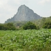 2d_Bangkok_omg_Boeddha op berg uitgebeeld