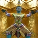 2_Bangkok_grpl_gouden chedi_demon met gesloten mond