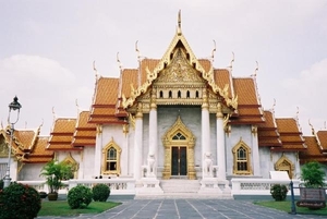 2_Bangkok_Wat Benchamabophit,_the Marble Temple 2