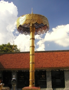 6_Chiang Mai_Doi Suthep _gouden zonnescherm