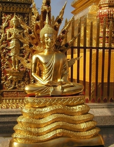 6_Chiang Mai_Doi Suthep_Wat Phra That_boedhabeeld