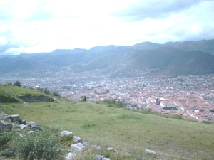 5CU S544 CUSCO zicht vanaf fort