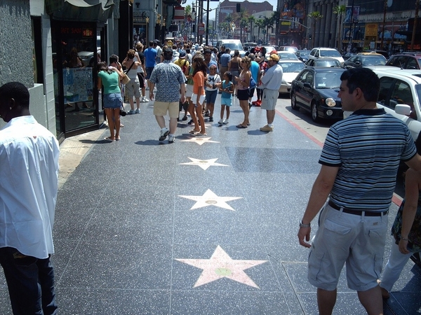 1a  Los Angeles_Hollywood_De Walk Of Fame op Hollywood Blvd 3