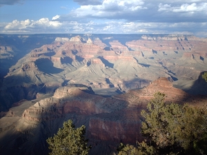 3a Grand Canyon NP_South Rim walk_langs de Canyon_IMAG1260