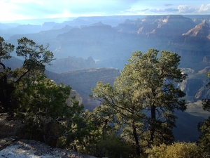 3a Grand Canyon NP_South Rim walk_langs de Canyon_IMAG1282