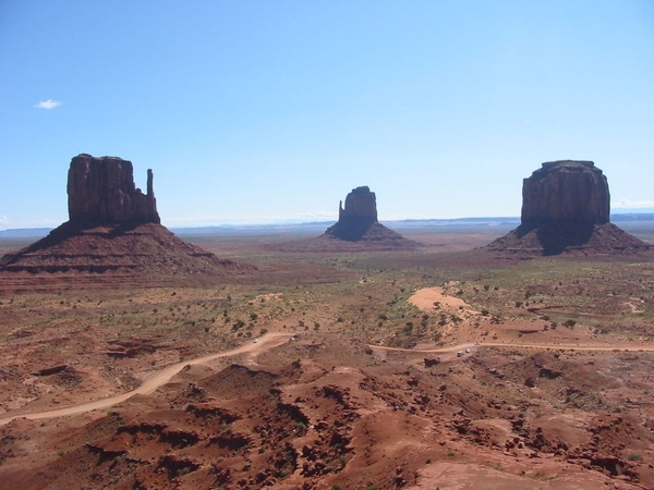 4a Monument Valley_de drie gezusters