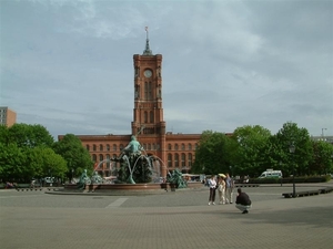 steden 19  Berlijn  -  Rote Rathaus (Medium)