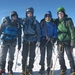 18 Wouter and his friends at the top