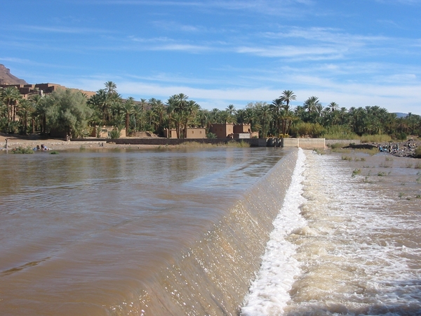 2b Zagora  omgeving Draa rivier