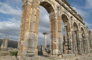 4b  Meknes - Fes  Volubilis Romeinse site 2