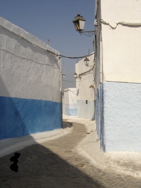 6 Rabat  Kasbah des Oudaias _straatje binnenin