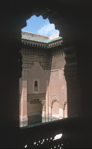 8 Marrakech  medersa ben youssouf  _binnenhof