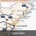 costa Blanca Map