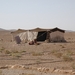 1x Palmyra -- Homs _woestijn met tentenkamp Bedoeinen __