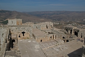 3e  Krak des Chevaliers  _bovenzicht