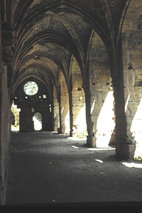 3e  Krak des Chevaliers _ gotische bogen in het fort