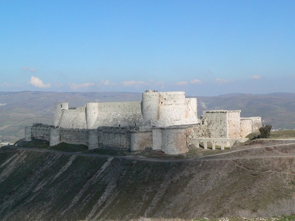 3e  Krak des Chevaliers _uitzicht _