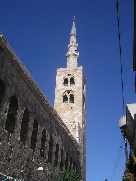 4  Damascus _Omayyaden moskee _Jezusminaret