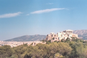 3a Athene acropolis  met het parthenon