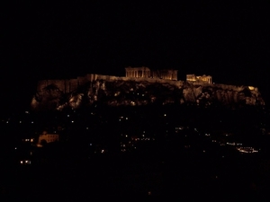 3a Athene acropolis Parhenon_ by night