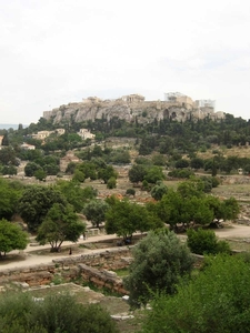3a Athene acropolis zicht vanop oude agora