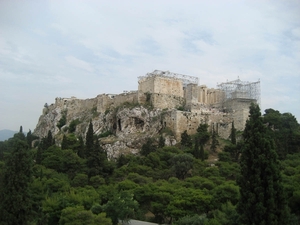 3a Athene acropolis zijzicht 3