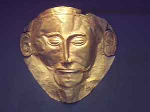 3a Athene _Archeologisch museum _ mykeense masker Agamemnoon