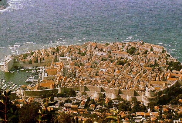 2g_KRO_Dubrovnik  _oude stad_bovenzicht