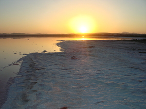 Torrevieja zoutmeer sunset