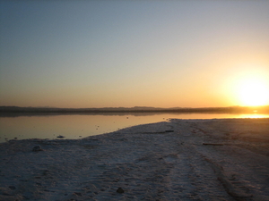 zoutmeer sunset