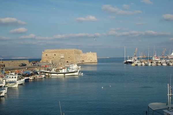 1 Heraklion haven  met burcht