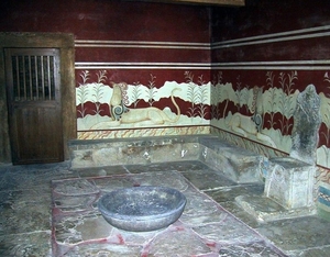 2 Knossos paleis troonzaal 4