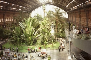 1MA_ST IN Madrid_Station Atocha 5 tropische tuin