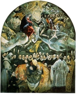 1TO IN Toledo_El Greco_begrafenis van de heer van Orgaz _ schilde