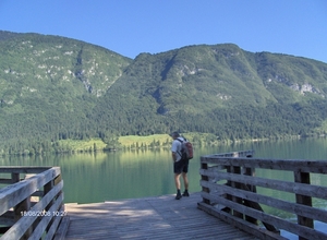 ROND HET MEER VAN BOHINJ