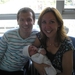 Sandra en Bogdan met Rebecca