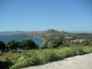 lesbos - zicht op molivos
