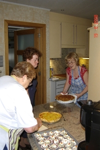 Verder werken in de keuken