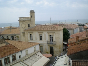 Saintes-Maries-de-la-Mer: zicht vanop de kerk